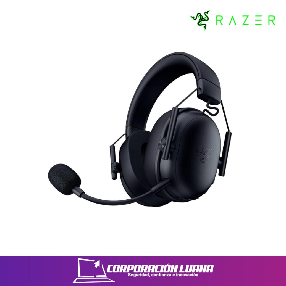 AUDIFONOS RAZER  BLACKSHARK V3 X HYPERSPEED ( RZ04-05420100-R3U1 ) C/MICROFONO | WIRELESS - BLUETHOOTH - USB | 7.1 | NEGRO