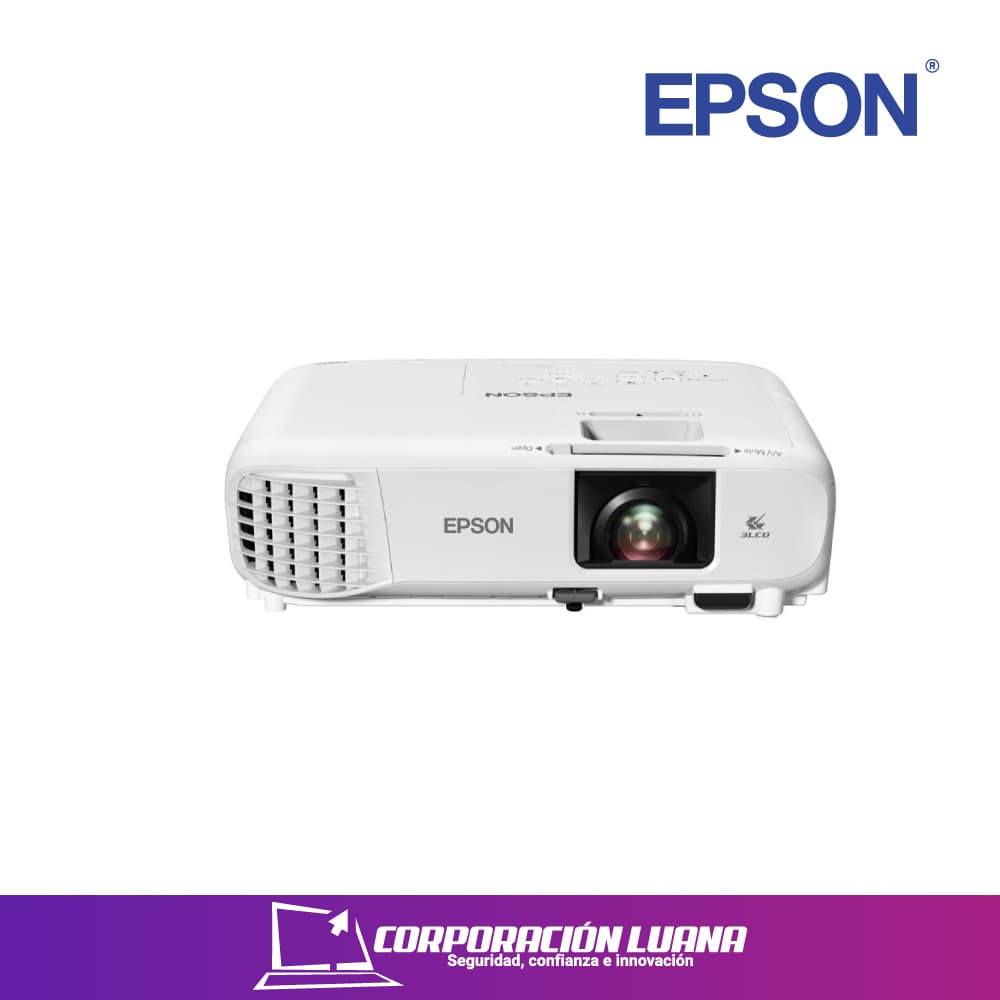 PROYECTOR EPSON POWERLITE E24 ( V11HB51021 ) 3600 LUMENES | 1024X768 XGA