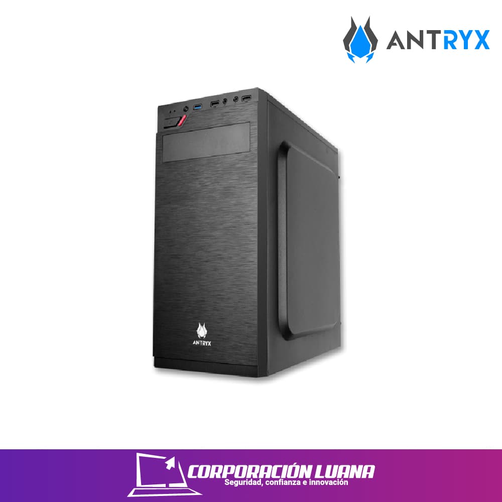 CASE ANTRYX ELEGANT 630 ( AC-E630-350CP ) C/FUENTE 350W | X1 FAN | NEGRO