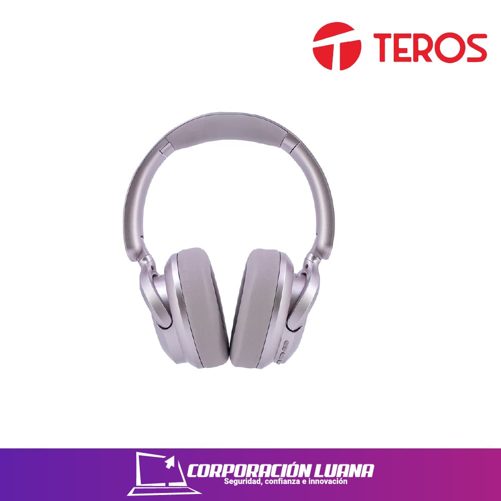 AUDIFONOS INALAMBRICOS ANC TEROS ( TE-8038RS ) BT 5.4 | ROSADO