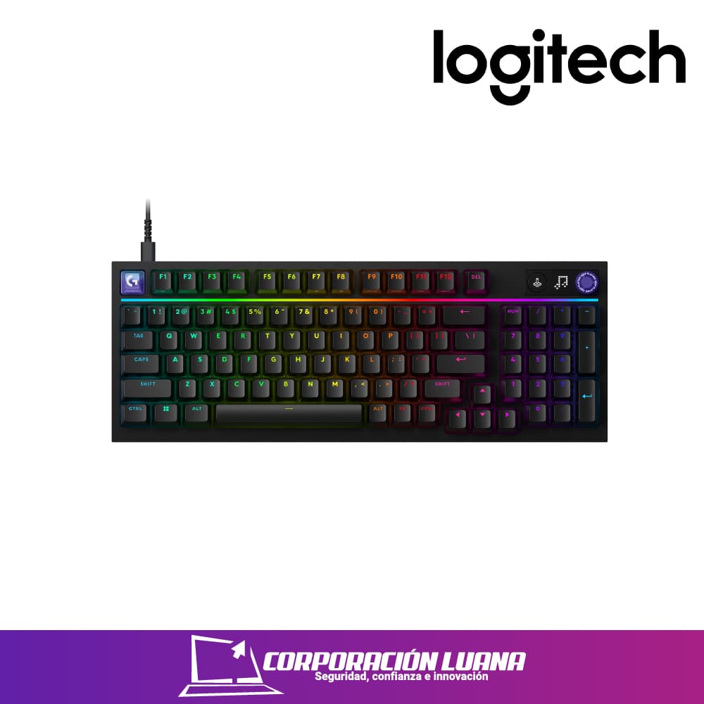 TECLADO MECANICO LOGITECH G316 X 98 ( 920-014183 ) 8 KHZ | NEGRO | RGB LIGHTSYNC