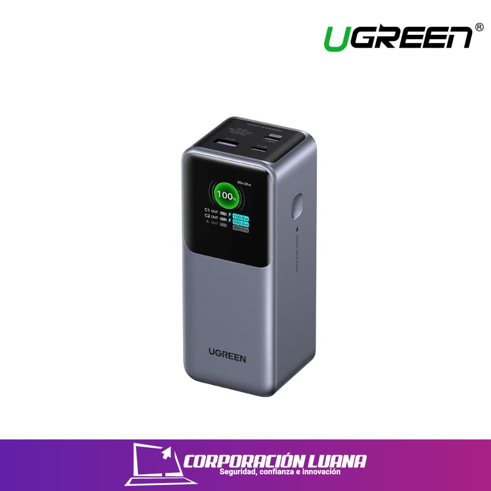 UGREEN 20000NA QUICK FAST CHAGING 130W ( 35524B ) POWER BANK