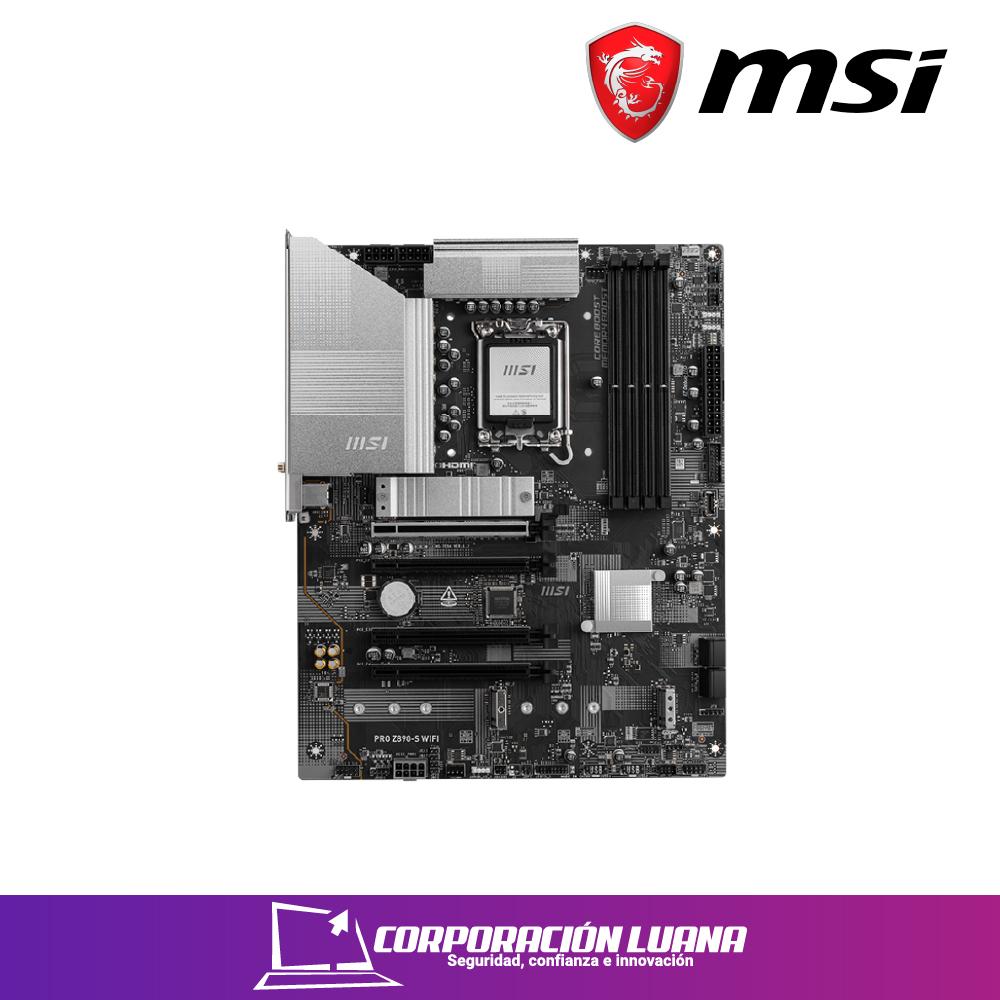 MOTHERBOARD MSI PRO Z890-S WIFI ( PRO-Z890-S-WIFI ) DDR5 | LGA 1851
