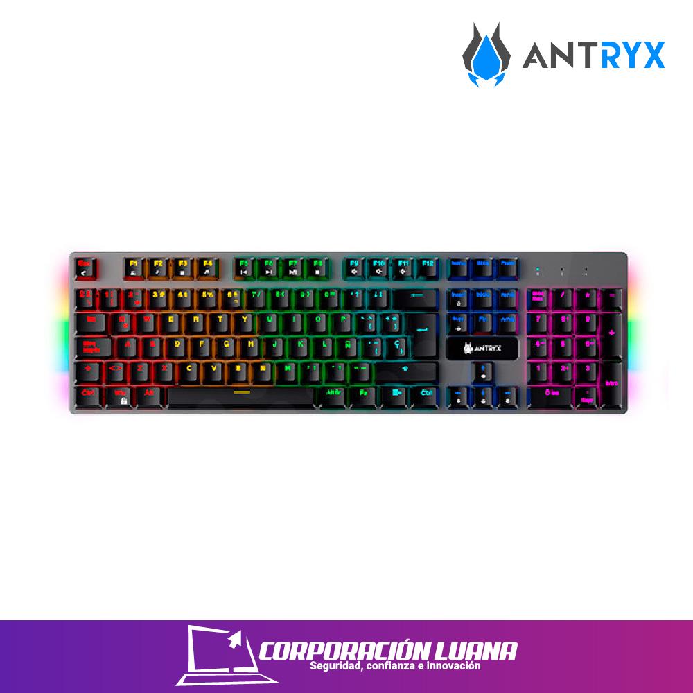 COMBO ANTRYX GAMER INALAMBRICO GC-4500 ( AGC-4500TXKRE-SP ) TECLADO+MOUSE | WIFI - BT - USB | SWITCH RED | LED RGB