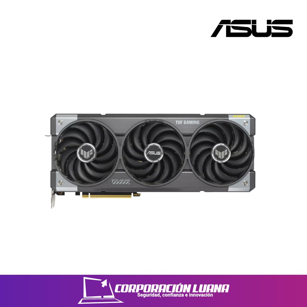 TARJETA DE VIDEO ASUS RTX 5070 DUAL ( TUF-RTX5070-O12G-GAMING ) 12GB - GDDR7 | X2 FANES | DLSS4 | X3 DP - HDMI