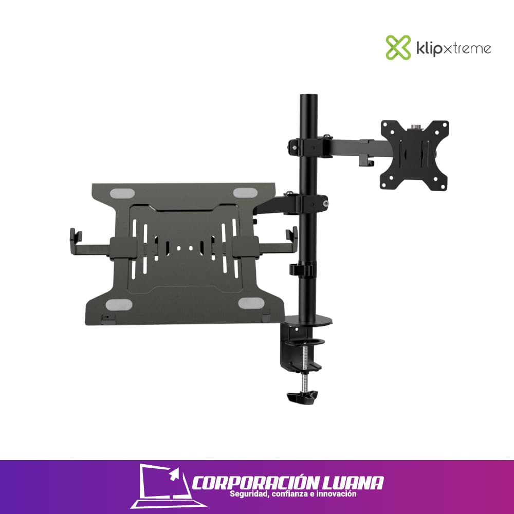 RACK KLIP XTREME 13" - 32" ( KMM.301 ) SOPORTE PARA MONITOR Y LAPTOP