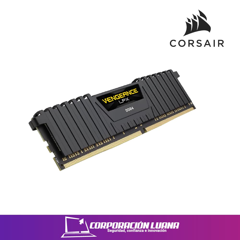 MEMORIA RAM CORSAIR VENGEANCE LPX 16GB 3000 MHZ ( CMK16GX4M1D3000C16 ) DDR4 | CL16
