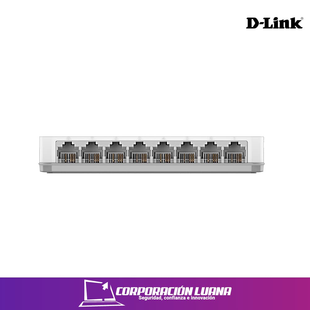 SWITCH D-LINK 8 PUERTOS ( DES-1008C ) 10/100 MBPS
