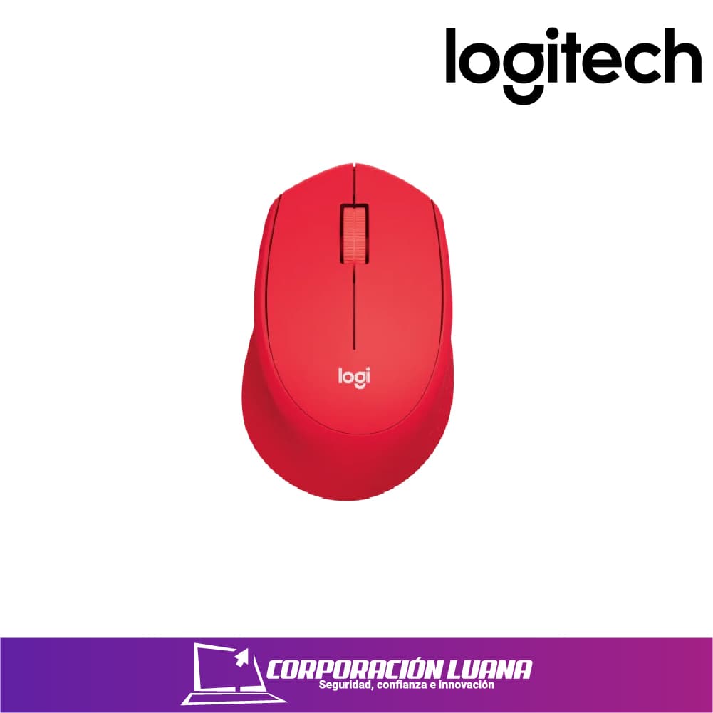 MOUSE INALAMBRICO LOGITECH M280 ( 910-004286 ) ROJO