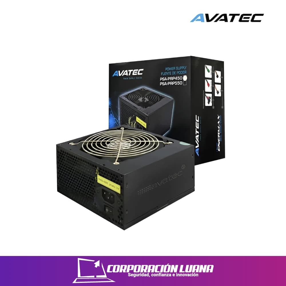 FUENTE AVATEC 450W ( PSA-PRP450 )