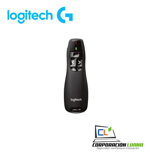 PRESENTADOR PUNTERO LOGITECH R400 WIRELES 15M RED LASER (PN 910-001354)