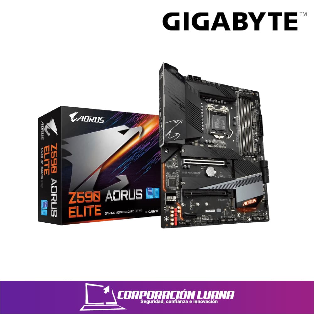 MOTHERBOARD GIGABYTE Z590 AORUS ELITE SOCKETT 1200 SVL DDR4