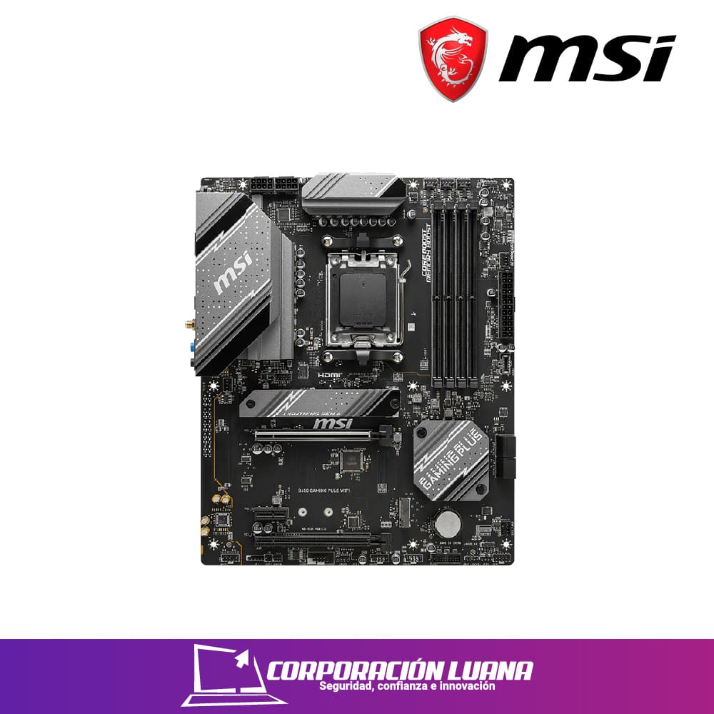 MOTHERBOARD MSI B650 GAMING PLUS WIFI ( 911-7E26-008 ) DDR5 | AM5