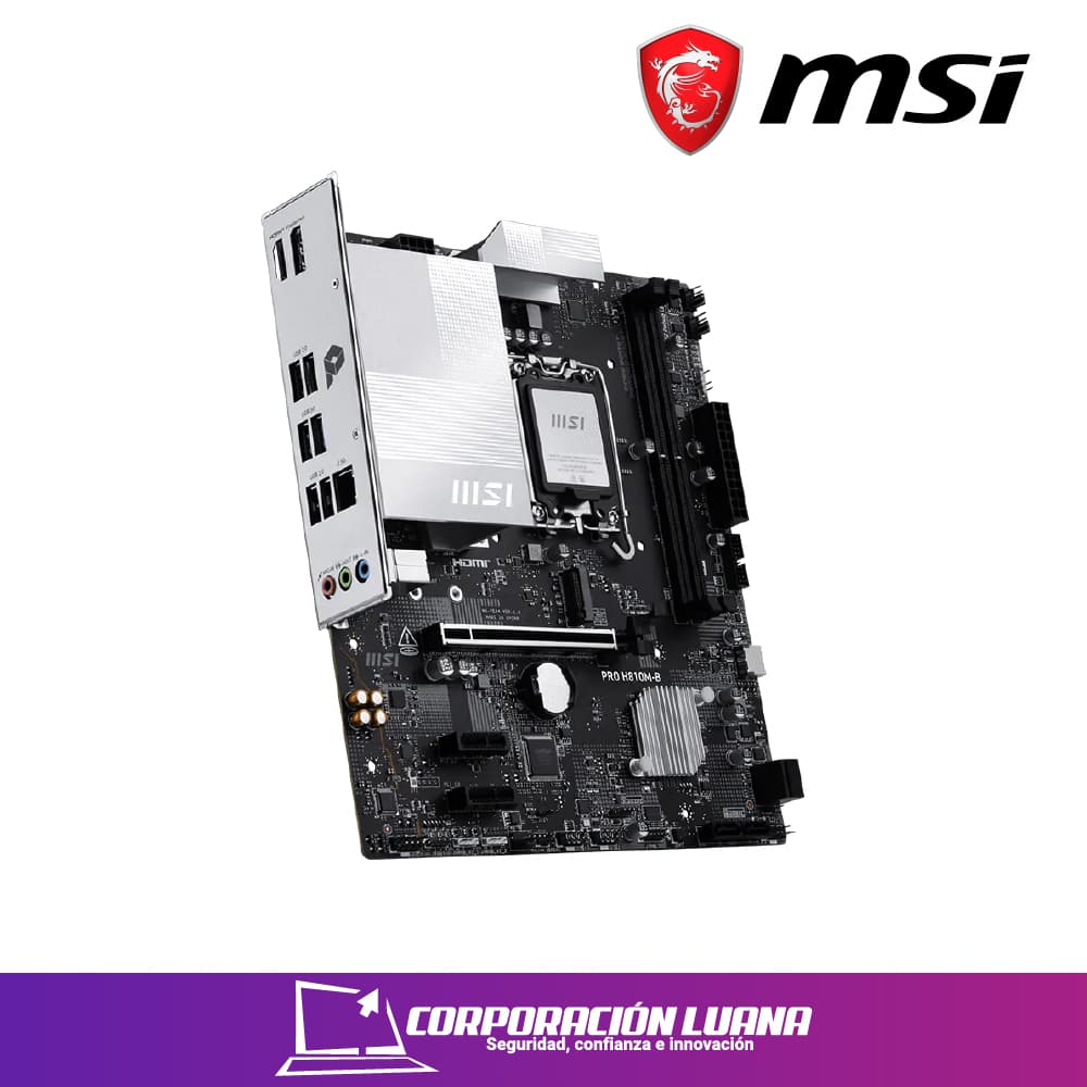 MOTHERBOAR MSI PRO H810M-B ( 824142420362 ) DDR5 | LGA 1851