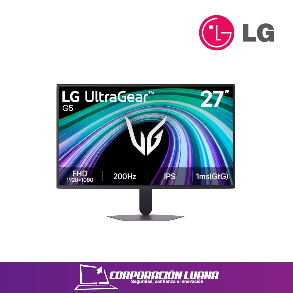 MONITOR LG ULTRAGEAR 27" ( 27G523B-B ) IPS | FHD - 200HZ | 2 HDMI - DP
