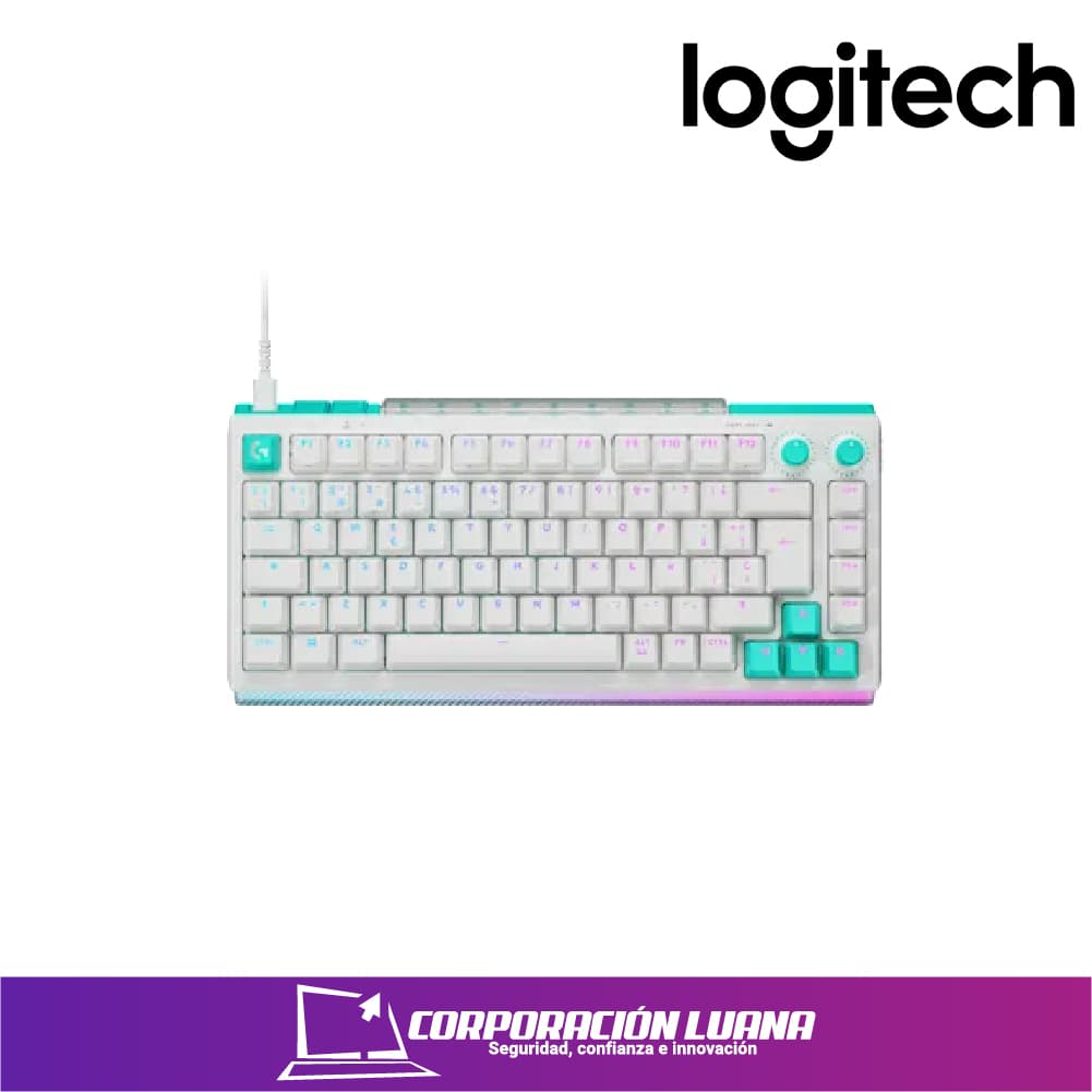 TECLADO MECANICO LOGITECH G512 X 75 ( 920-013948 ) BLANCO | SWITCH TACTIL BROWN