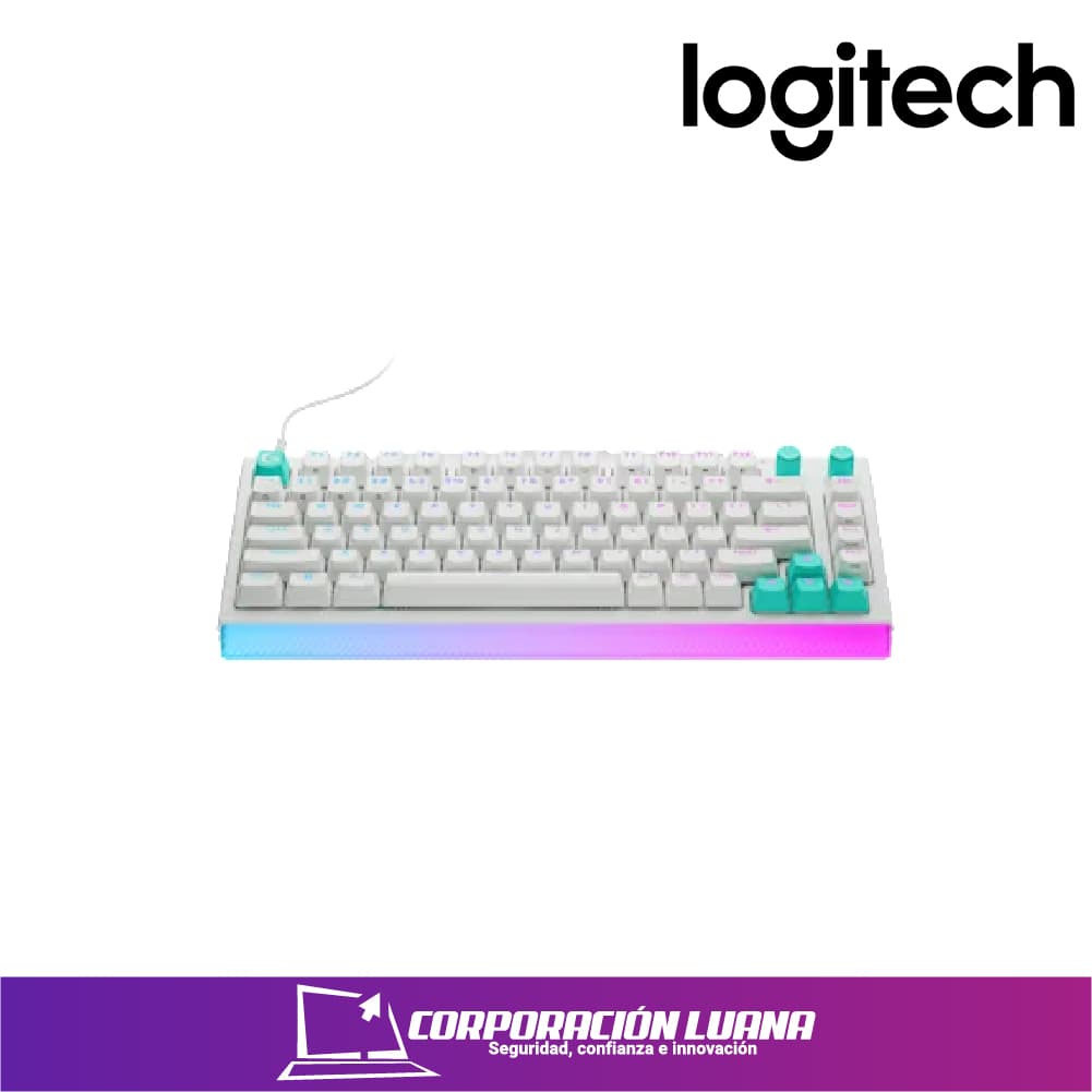 TECLADO MECANICO LOGITECH G512 X 75 ( 920-013948 ) BLANCO | SWITCH TACTIL BROWN
