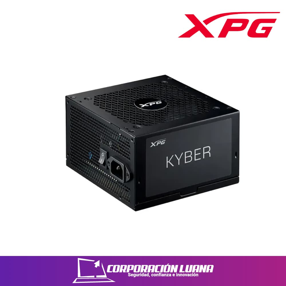 FUENTE DE PODER XPG KYBER II 750W ( KYBERII750G-BKCUS ) GOLD | SEMI-MODULAR