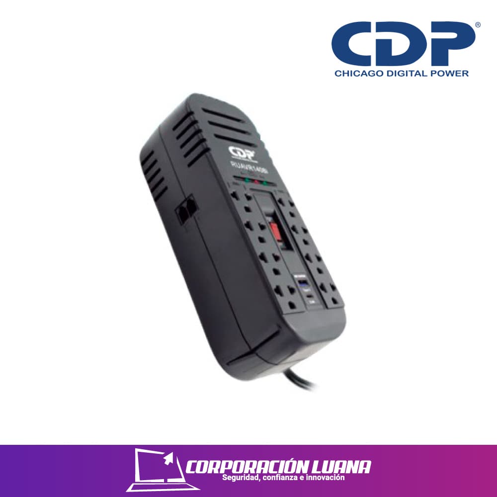 ESTABILIZADOR CDP ( RAVR1408I ) 1410VA - 700W | 8 SALIDAS