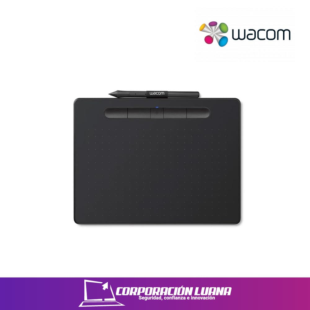 TABLETA GRAFICA WACOM INTUOS SMALL ( CTL-4100WL/K0-AX ) BLUETOOTH | 4K PEN / BLACK