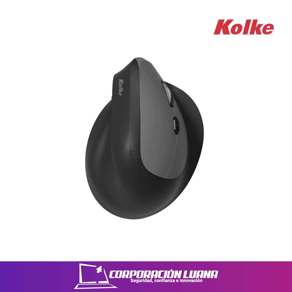 MOUSE VERTICAL KOLKE ( KEM-752 ) INALAMBRICO | DPI 1600 | BATERIA RECARGABLE
