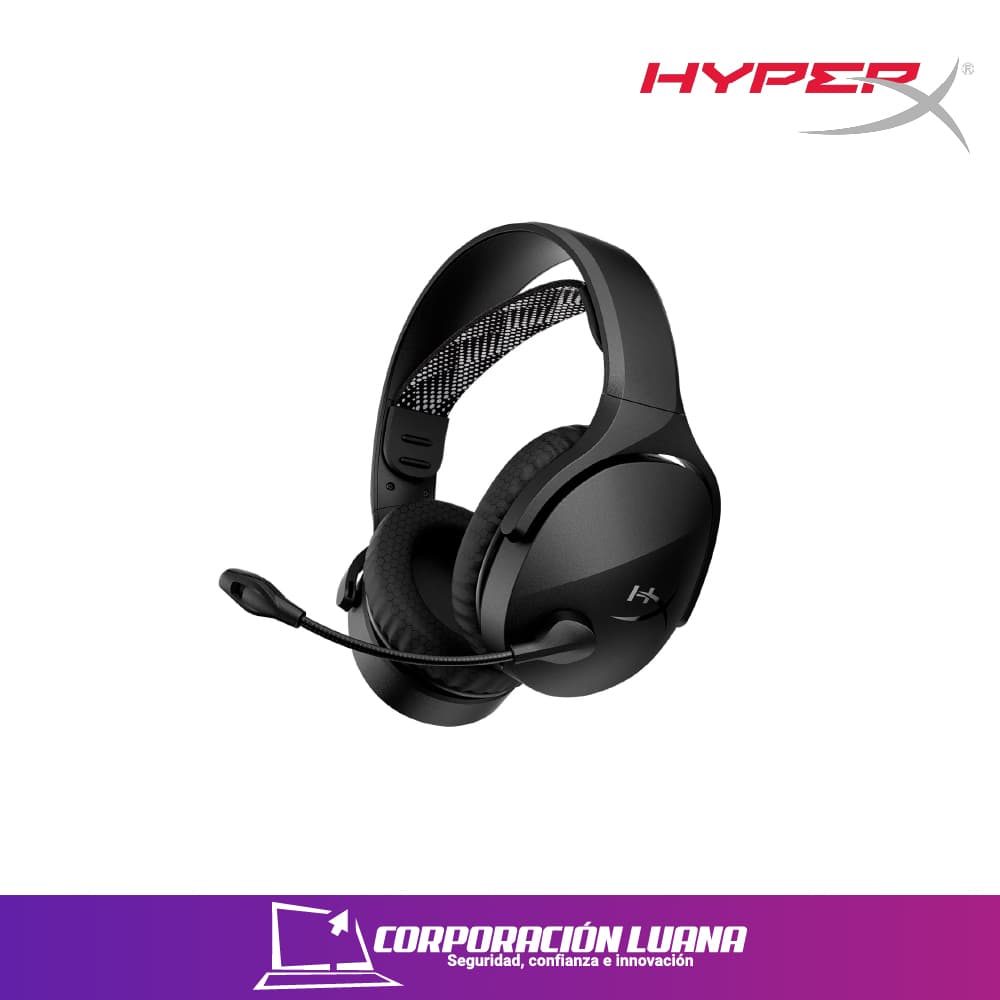 AUDIFONO HYPERX CLOUD JET ( HSHPAU0T1AA ) WIRELESS | NEGRO