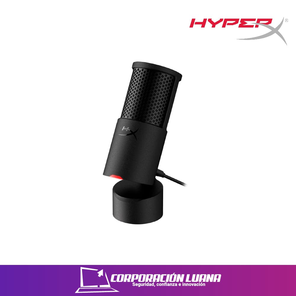 MICROFONO HYPERX SOLOCAST 2 ( AR0A0AA ) NEGRO | USB