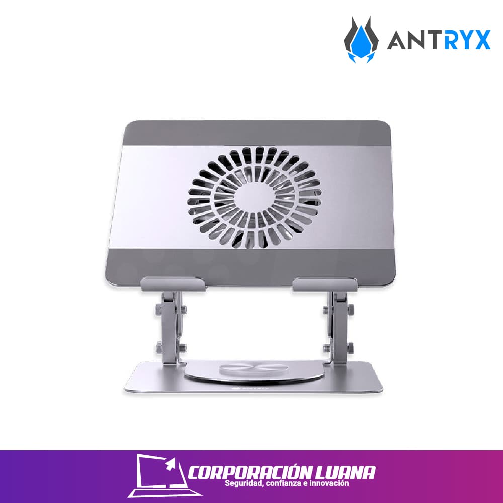 COOLER PARA LAPTOP ANTRYX XTREME AIR N500 ( ACP-N500S ) RECLINABLE | X1 FAN | SILVER